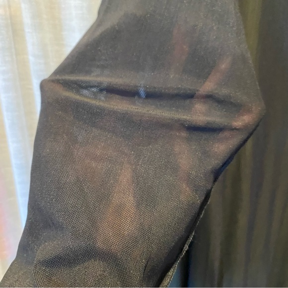 Like new Cynthia Ashby mesh dress - Picture 3 of 4